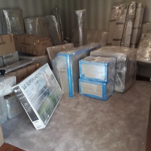 projeto logística adequado e profissionais extremamente cuidadosos